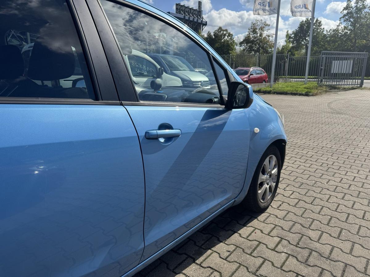 Opel Agila B original T&uuml;r vorn rechts GBW Marokkoblau met Rohbau Bj.2008